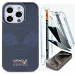 [Combo] iPhone 15 Pro Max, Carcasa Red Bull IML Two Bulls cu MagSafe + 2 folii sticla Case friendly Spigen GLAStR EZ FIT 2 - lerato.ro