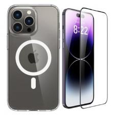 [Combo] iPhone 14 Pro, Carcasa Spigen Ultra Hybrid MagSafe + Folie sticla Mobile Origin EasyGlass
