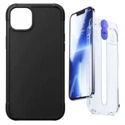 [Combo] iPhone 14 Plus, Carcasa NOMAD Protective MagSafe + Folie sticla securizata Joyroom Easy Fit