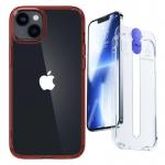 [Combo] iPhone 14 Plus, Carcasa Spigen Ultra Hybrid + Folie sticla securizata Joyroom Easy Fit 2 - lerato.ro