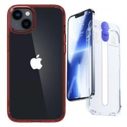 [Combo] iPhone 14 Plus, Carcasa Spigen Ultra Hybrid + Folie sticla securizata Joyroom Easy Fit