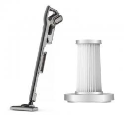 [Combo] Aspirator Vertical, Deerma DX700s, Cu fir, 600W, 15000Pa, Capacitate colectare 0.8L, Lungime cablu 4.5m + Filtru