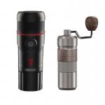 [Combo] Electrocasnice mici, Espressor portabil HiBREW H4-Basic 3 in 1, 15 bar, 80W, 60ml + Rasnita de cafea manuala reglabila HiBREW G4B 2 - lerato.ro