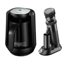 [Combo] Electrocasnice mici, Aparat pentru cafea turceasca HiBREW, 250ml + Rasnita de cafea electrica HiBREW G5