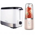 [Combo] Electrocasnice mici, Prajitor de paine Tesla TS300BWX, 800W + Blender Wireless portabil Deerma NU05, 140W 2 - lerato.ro