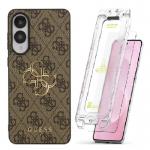 [Combo] Samsung Galaxy S25 Edge, Husa Guess Big 4G Classic Logo + 2 folii sticla securizata Ringke Easy Slide 2 - lerato.ro