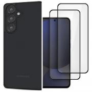 [Combo] Samsung Galaxy S24 FE, Carcasa TECH-PROTECT MAGMAT + 2 folii protectie HOFI Full Cover Pro Tempered Glass 0.3mm