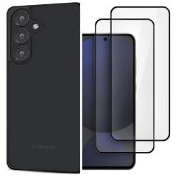 [Combo] Samsung Galaxy S24 FE, Carcasa TECH-PROTECT MAGMAT + 2 folii protectie HOFI Full Cover Pro Tempered Glass 0.3mm