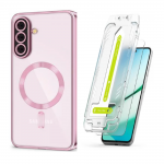 [Combo] Samsung Galaxy A56, Carcasa TECH-PROTECT MagFlex MagSafe + 2 folii sticla Ringke Easy Slide 2 - lerato.ro