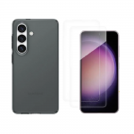 [Combo] Samsung Galaxy S26 Plus, Carcasa Spigen Liquid Crystal + 2 folii sticla securizata Wozinsky 2 - lerato.ro