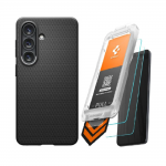 [Combo] Samsung Galaxy S26, Carcasa Spigen Liquid Air Mag + 2 folii sticla securizata Spigen Glass.tR EZ Fit Pro HD 2 - lerato.ro
