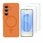 [Combo] Samsung Galaxy S26, Carcasa Tech-Protect Magmat + 2 folii sticla securizata Tech-Protect Glass Fit Plus 2 - lerato.ro