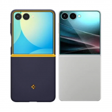 [Combo] Samsung Galaxy Z Flip 7, Carcasa Spigen Nano Pop + Folie sticla Spigen Glass tR EZ Fit HD