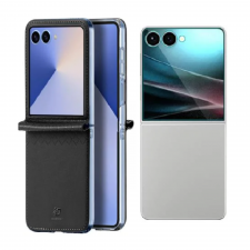 [Combo] Samsung Galaxy Z Flip 7, Husa DuxDucis Bril + Folie sticla Spigen Glass tR EZ Fit HD