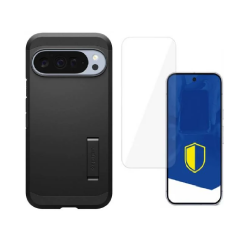 [Combo] Google Pixel 10 Pro XL, Carcasa Spigen Tough Armor + Folie sticla 3mk HardGlass
