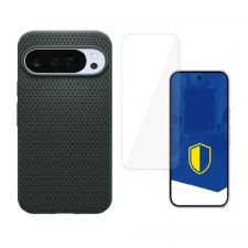 [Combo] Google Pixel 10 Pro XL, Carcasa Spigen Liquid Air + Folie sticla 3mk HardGlass