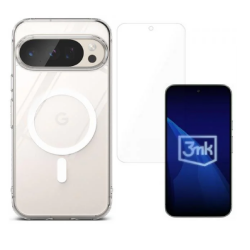 [Combo] Google Pixel 10 Pro XL, Carcasa Ringke Fusion Magnetic Magsafe + Folie protectie 3mk ARC Plus