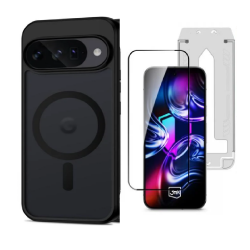 [Combo] Google Pixel 10, Carcasa TECH-PROTECT MAGMAT + Folie sticla 3mk HardGlass Max