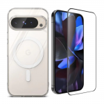[Combo] Google Pixel 9  / Pixel 9 Pro, Carcasa Ringke Fusion Magnetic + Folie sticla Mobile Origin EasyGlass 2 - lerato.ro