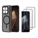 [Combo] Xiaomi 15T Pro, Carcasa Tech-Protect MagMat + 2 folii sticla Tech-Protect Glass Fit Plus 2 - lerato.ro