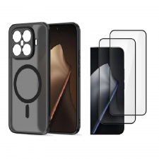 [Combo] Xiaomi 15T Pro, Carcasa Tech-Protect MagMat + 2 folii sticla Tech-Protect Glass Fit Plus