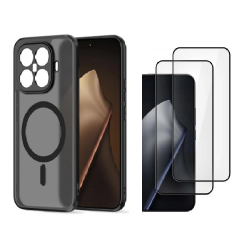 [Combo] Xiaomi 15T Pro, Carcasa Tech-Protect MagMat + 2 folii sticla Tech-Protect Glass Fit Plus