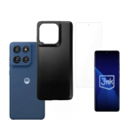 [Combo] Motorola Edge 60, Carcasa 3mk Matt Case + Folie protectie ecran 3mk ARC Plus 2 - lerato.ro
