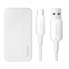 [Combo] Powerbank si Cablu, Baterie WOZINSKY WPBWE1, 10000 mAh + Cablu Vention CTQWF, USB/USB-C, 3A, 1m