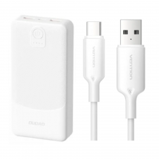 [Combo] Powerbank si Cablu, Baterie Dudao K10, 10000 mAh + Cablu Vention CTQWF, USB/USB-C, 3A, 1m