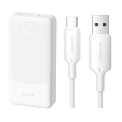 [Combo] Powerbank si Cablu, Baterie Dudao K10, 10000 mAh + Cablu Vention CTQWF, USB/USB-C, 3A, 1m