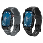 [Combo] Apple Watch, Carcasa Spigen Rugged Armor Pro Dark Grey + Carcasa Spigen Rugged Armor Pro Matte Black