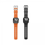 [Combo] Apple Watch, Curea Spigen WBS2 Negru + Curea Spigen WBS2 Portocaliu 2 - lerato.ro