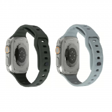 [Combo] Apple Watch, Curea Mobile Origin Strap Gray + Curea Mobile Origin Strap compatibila Olive Green