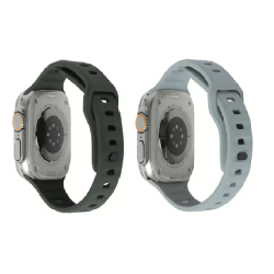 [Combo] Apple Watch, Curea Mobile Origin Strap Gray + Curea Mobile Origin Strap compatibila Olive Green