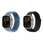 [Combo] Apple Watch, Curea Tech-Protect Nylon Blue + Curea Tech-Protect Nylon Black 2 - lerato.ro