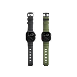 [Combo] Apple Watch, Curea NOMAD Rocky Point Storm/Black + Curea NOMAD Rocky Point Forest/Black