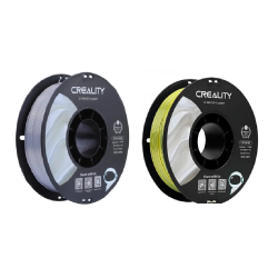 [Combo] Imprimante 3D si Accesorii 3D, Filament Creality CR-PLA Silk Argintiu + Filament Creality CR-PLA Silk Galben/Albastru
