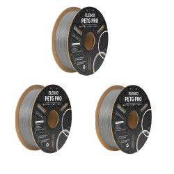 [Combo] Imprimante 3D si Accesorii 3D, 3x Filament ELEGOO PETG Pro Gri