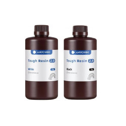 [Combo] Imprimante 3D si Accesorii 3D, Rasina Tough 2.0 AnyCubic pentru imprimante 3D Alb + Negru