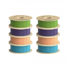 [Combo] Imprimante 3D si Accesorii 3D, Set 8 filamente pentru imprimanta 3D Anycubic PLA, Diametru 1.75mm, Multicolor