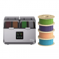[Combo] Imprimante 3D si Accesorii 3D, Uscator de filamente Creality SpacePi X4 + 4 filamente pentru imprimanta 3D Anycubic PLA Multicolor