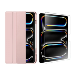 [Combo] iPad Pro 13 inch, Husa Tech-Protect SC Pen Hybrid + Folie Mobile Origin EasyGlass