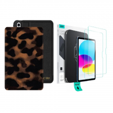 [Combo] iPad 11 inch (2025), Husa Tech-Protect Lamano + 2 folii protectie ESR UltraFit Tempered Glass