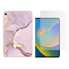 [Combo] iPad 10 (2022), Husa Tech-Protect Smartcase + 2 folii sticla TECH-PROTECT Easy Set Plus