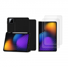 [Combo] Xiaomi Pad 7 / 7 Pro, Husa Tech-Protect Smartcase Pen + 2 folii protectie HOFI Glass Pro Tempered Glass 0.3mm