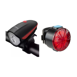 [Combo] Accesorii Bicicleta, Lumina fata Rockbros 7588 + Lumina spate Superfire BTL05 LED