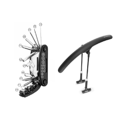 [Combo] Accesorii Bicicleta, Unealta multifunctionala 16in1 biciclete Wozinsky WMZ-01N + Aparatoare bicicleta fata sau spate Wozinsky WBR-01