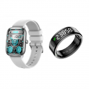 [Combo] Wearables, Smartwatch Colmi C61 + Inel smart Colmi R12