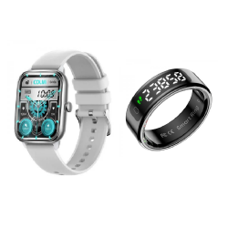 [Combo] Wearables, Smartwatch Colmi C61 + Inel smart Colmi R12