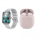 [Combo] Wearables, Smartwatch Colmi C61 + Casti Guess Printed Classic Logo 2 - lerato.ro